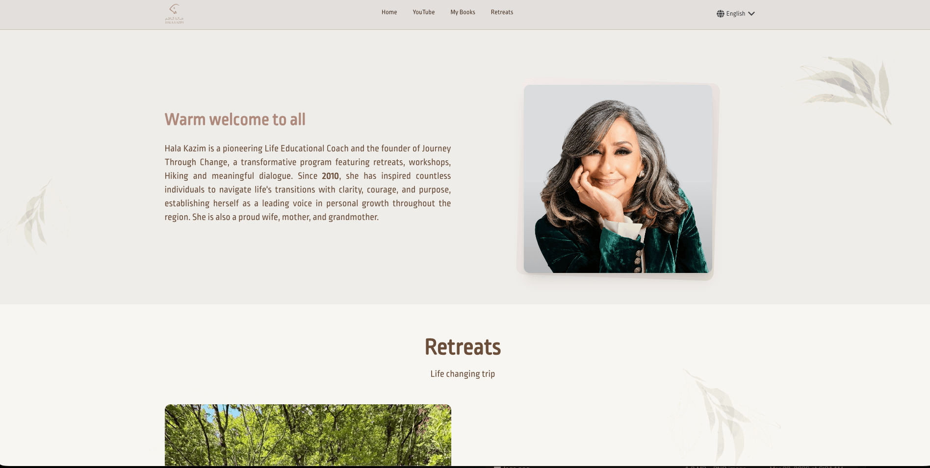 Hala Kazim - Website Design by Barq Agency